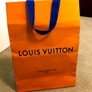 Louis Vuitton shopping bag